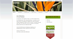 Desktop Screenshot of esense.ch